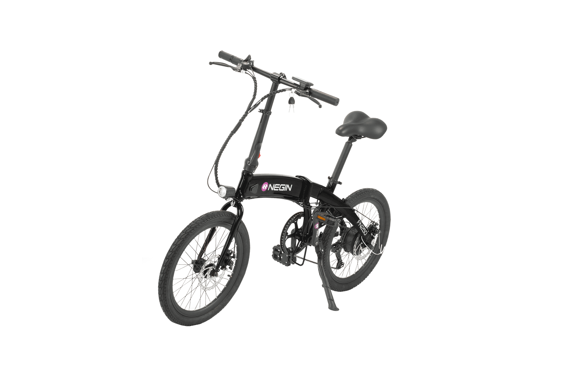 دوچرخه تاشو برقی نگین مدل FN250